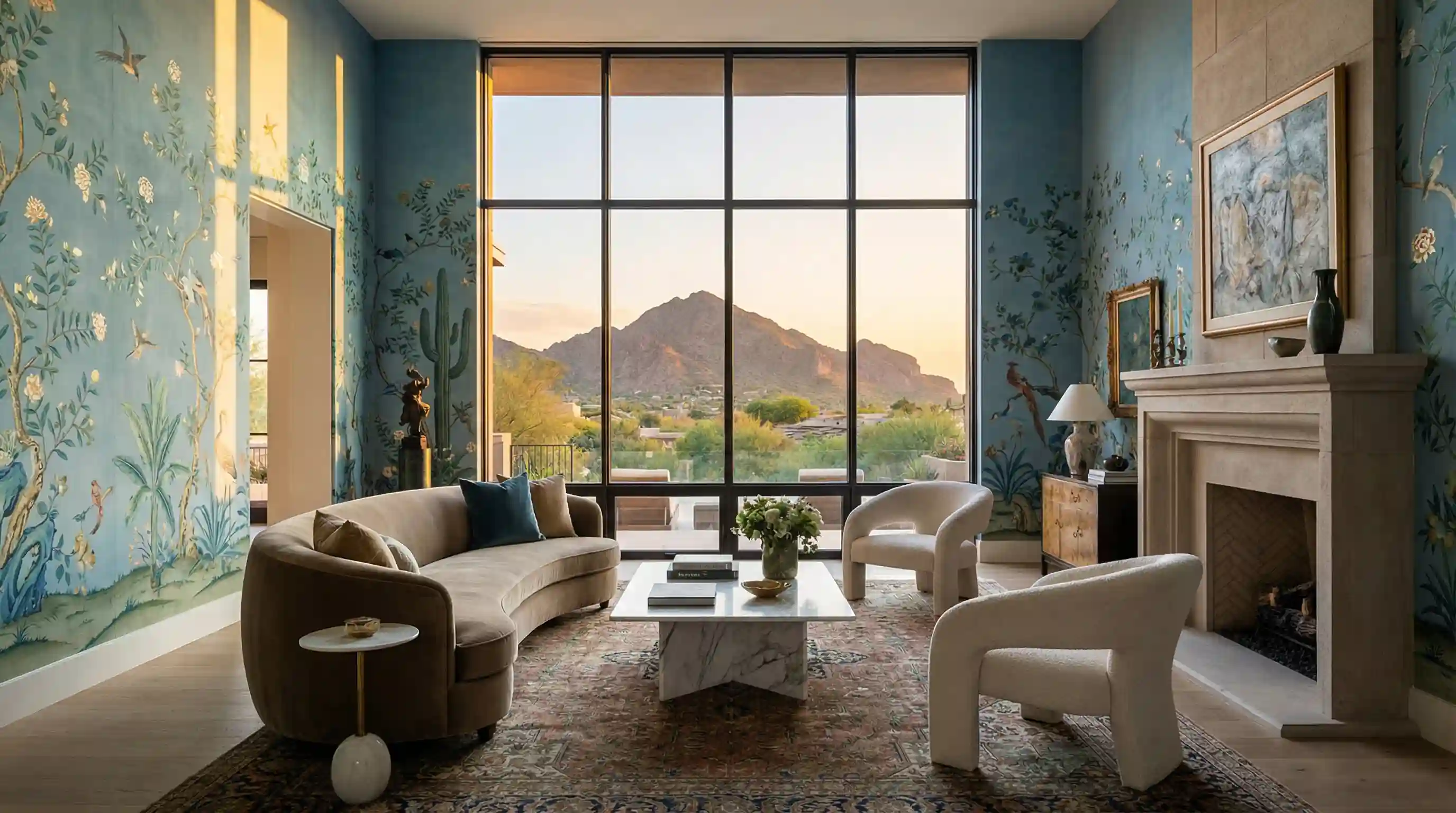 Professional wallpaper removal service in Old Sacramento